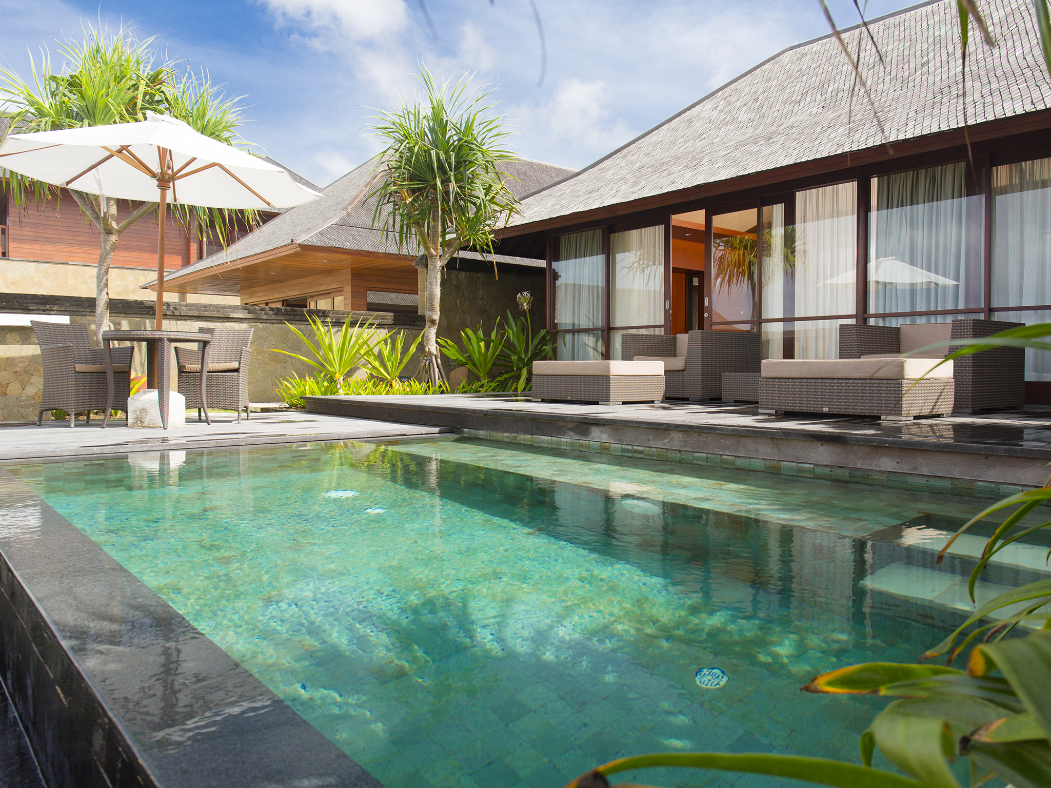 Villa Bayu Gita Beachfront - Master suite one plunge pool - Bayu Gita Beach Front, Ketewel, Bali